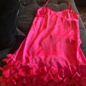 Super cute satin boutique dress